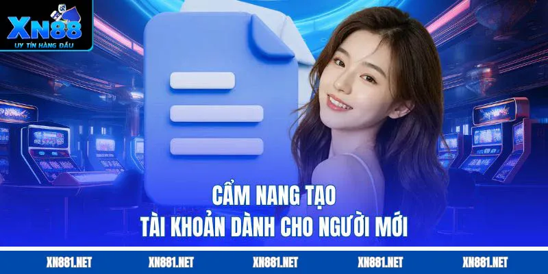 cẩm nang tạo tài khoản xn88 cho người mới