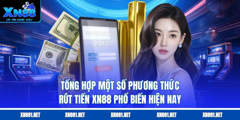 Phương thức rút tiền XN88 phổ biến 